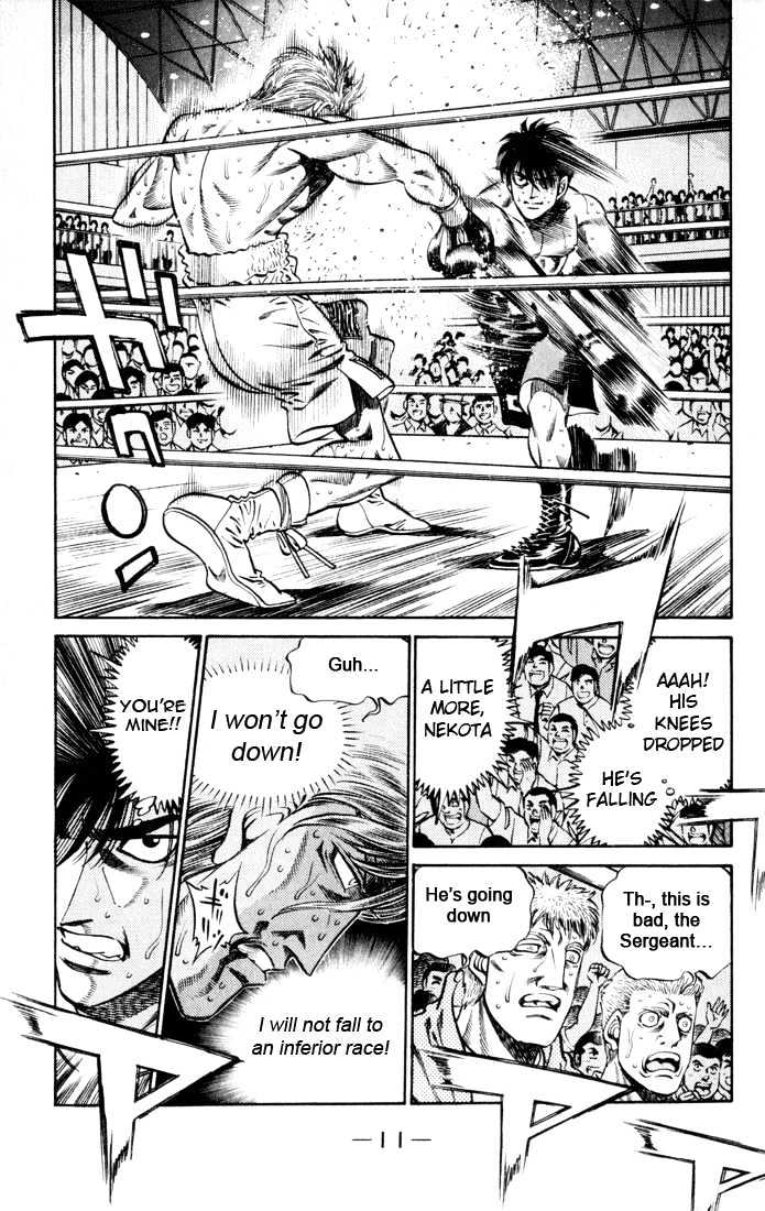 Hajime no Ippo Chapter 407 page 10 - Chapter 407 : Instantaneous Light