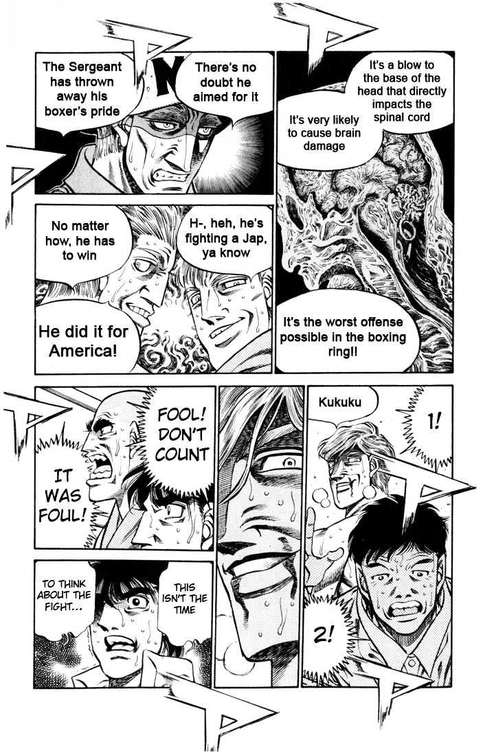 Hajime no Ippo Chapter 407 page 14 - Chapter 407 : Instantaneous Light