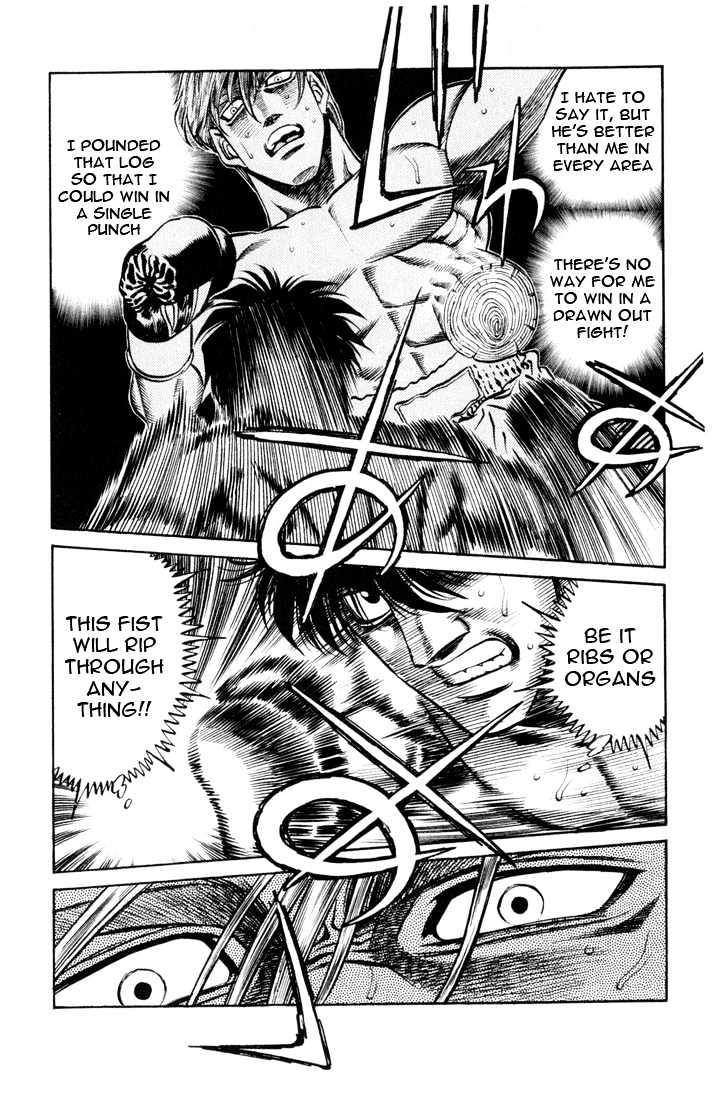 Hajime no Ippo Chapter 409 page 12 - Chapter 409 : The spirit behind one punch