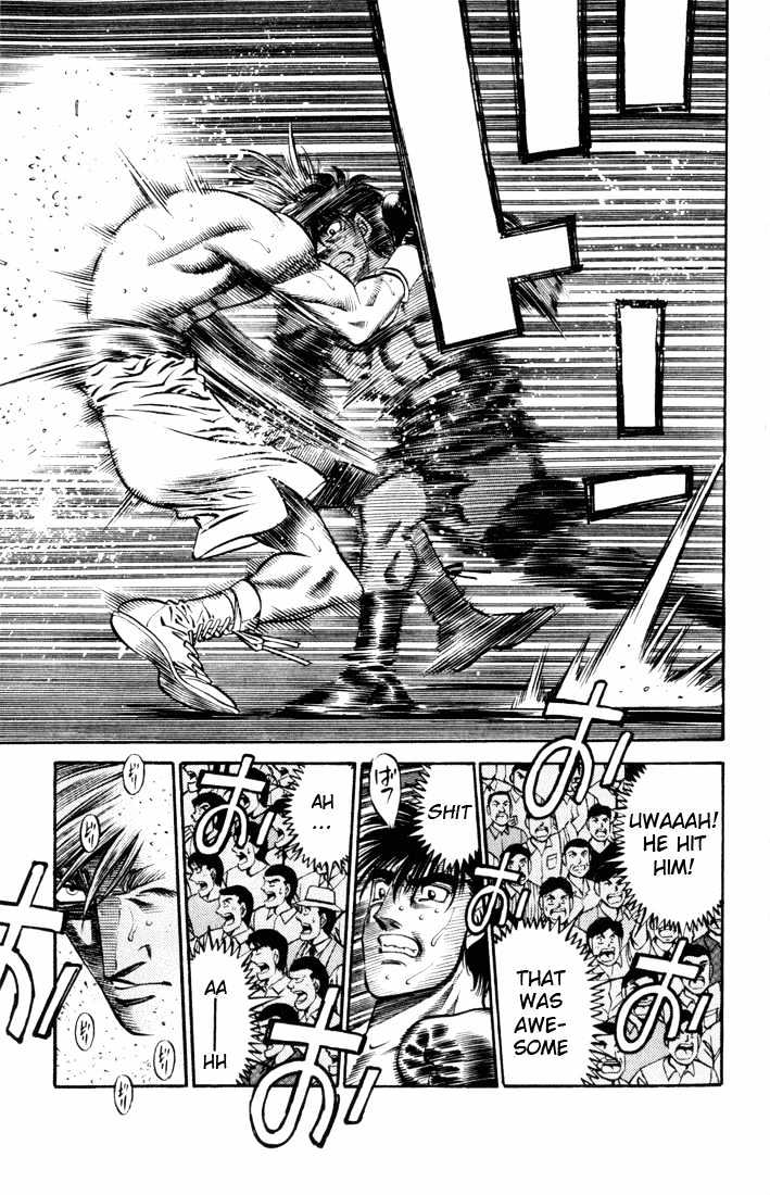Hajime no Ippo Chapter 409 page 13 - Chapter 409 : The spirit behind one punch