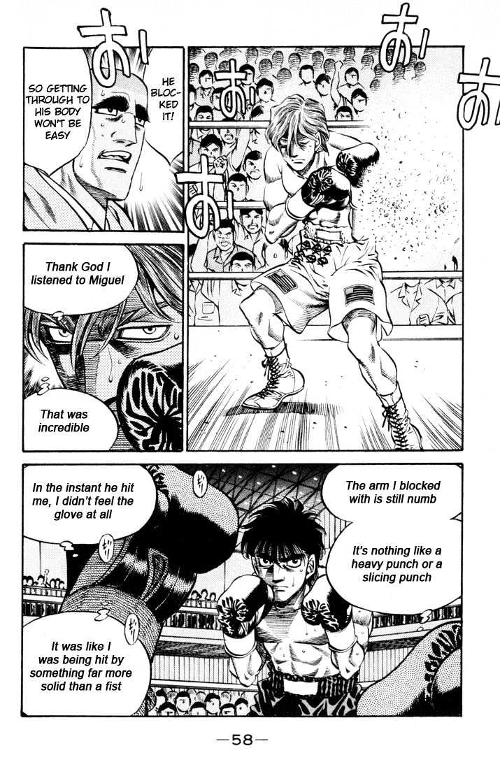 Hajime no Ippo Chapter 409 page 14 - Chapter 409 : The spirit behind one punch