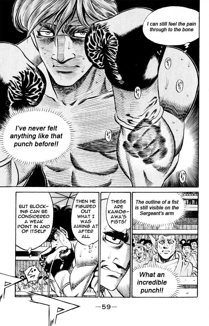 Hajime no Ippo Chapter 409 page 15 - Chapter 409 : The spirit behind one punch