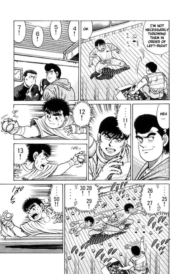 Hajime no Ippo Chapter 41 page 9 - Chapter 41 : The Secret on the Back of the Foot