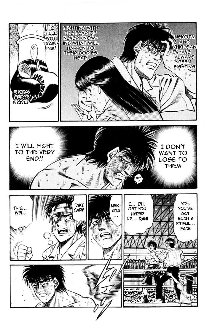 Hajime no Ippo Chapter 410 page 14 - Chapter 410 : Painful Spirit