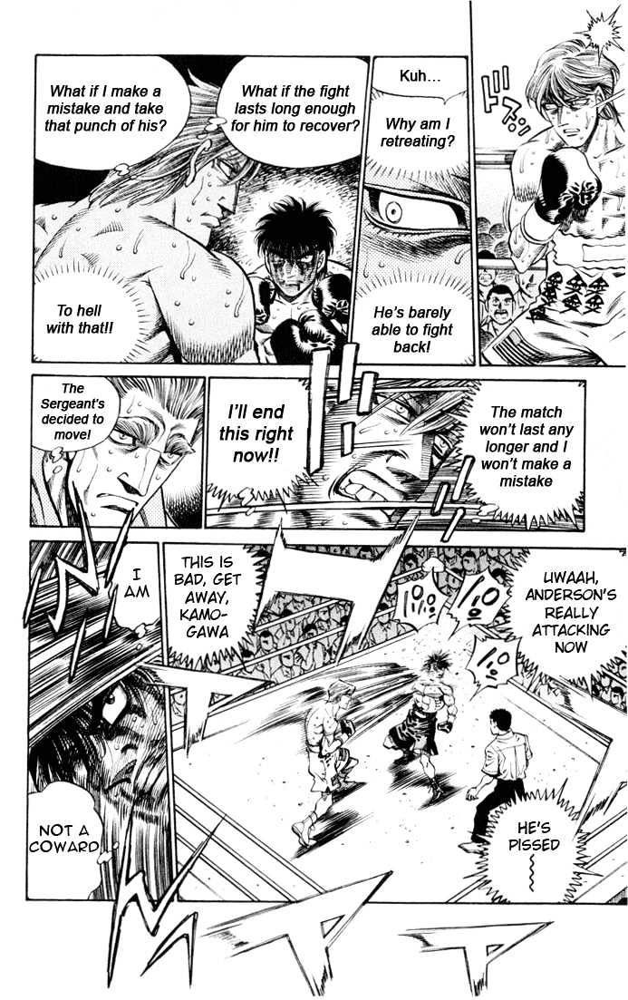 Hajime no Ippo Chapter 411 page 12 - Chapter 411 : The weapon called Courage