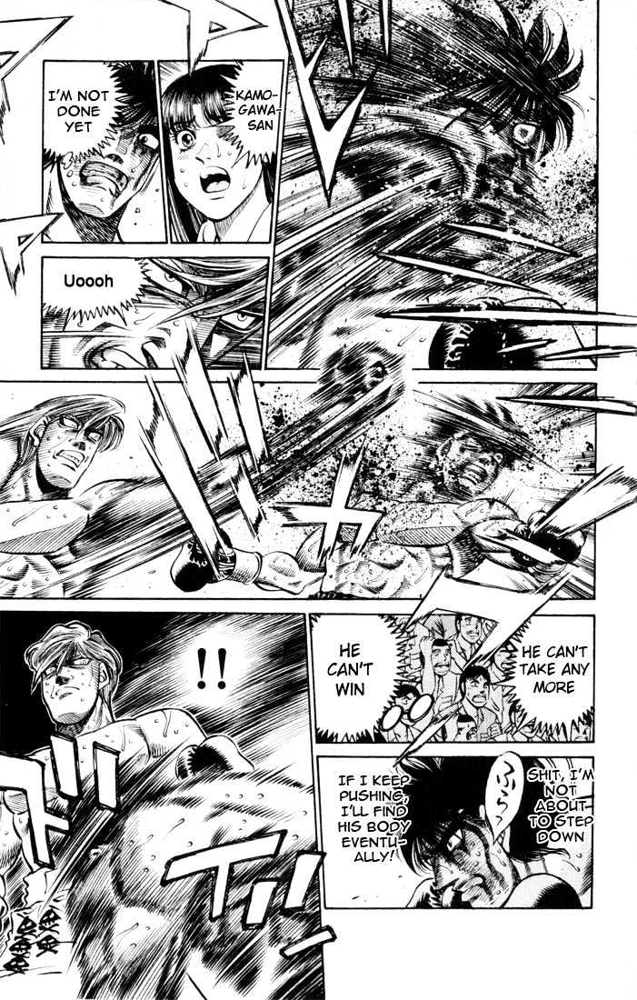 Hajime no Ippo Chapter 411 page 13 - Chapter 411 : The weapon called Courage