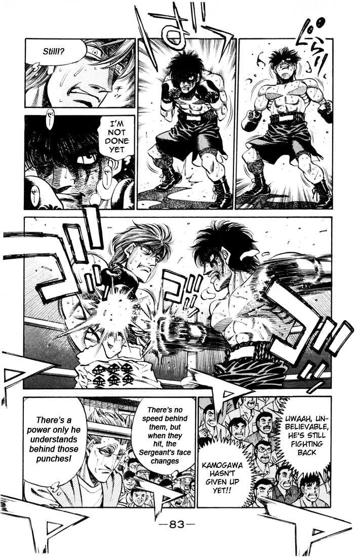Hajime no Ippo Chapter 411 page 7 - Chapter 411 : The weapon called Courage