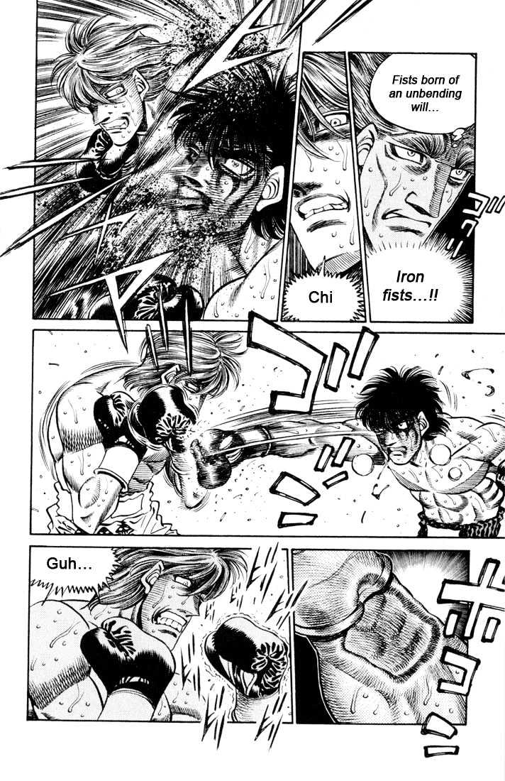 Hajime no Ippo Chapter 411 page 8 - Chapter 411 : The weapon called Courage
