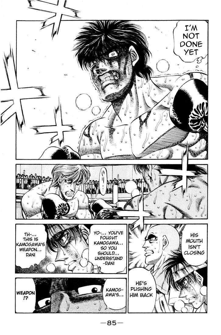 Hajime no Ippo Chapter 411 page 9 - Chapter 411 : The weapon called Courage