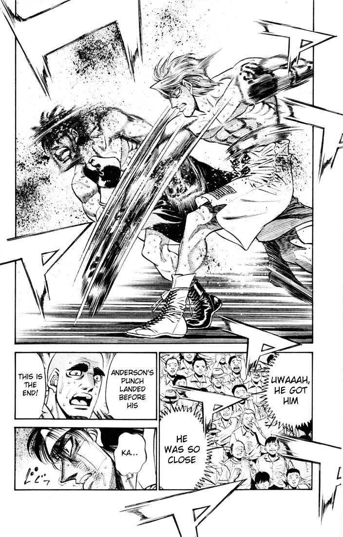 Hajime no Ippo Chapter 412 page 2 - Chapter 412 : Willpower of a man
