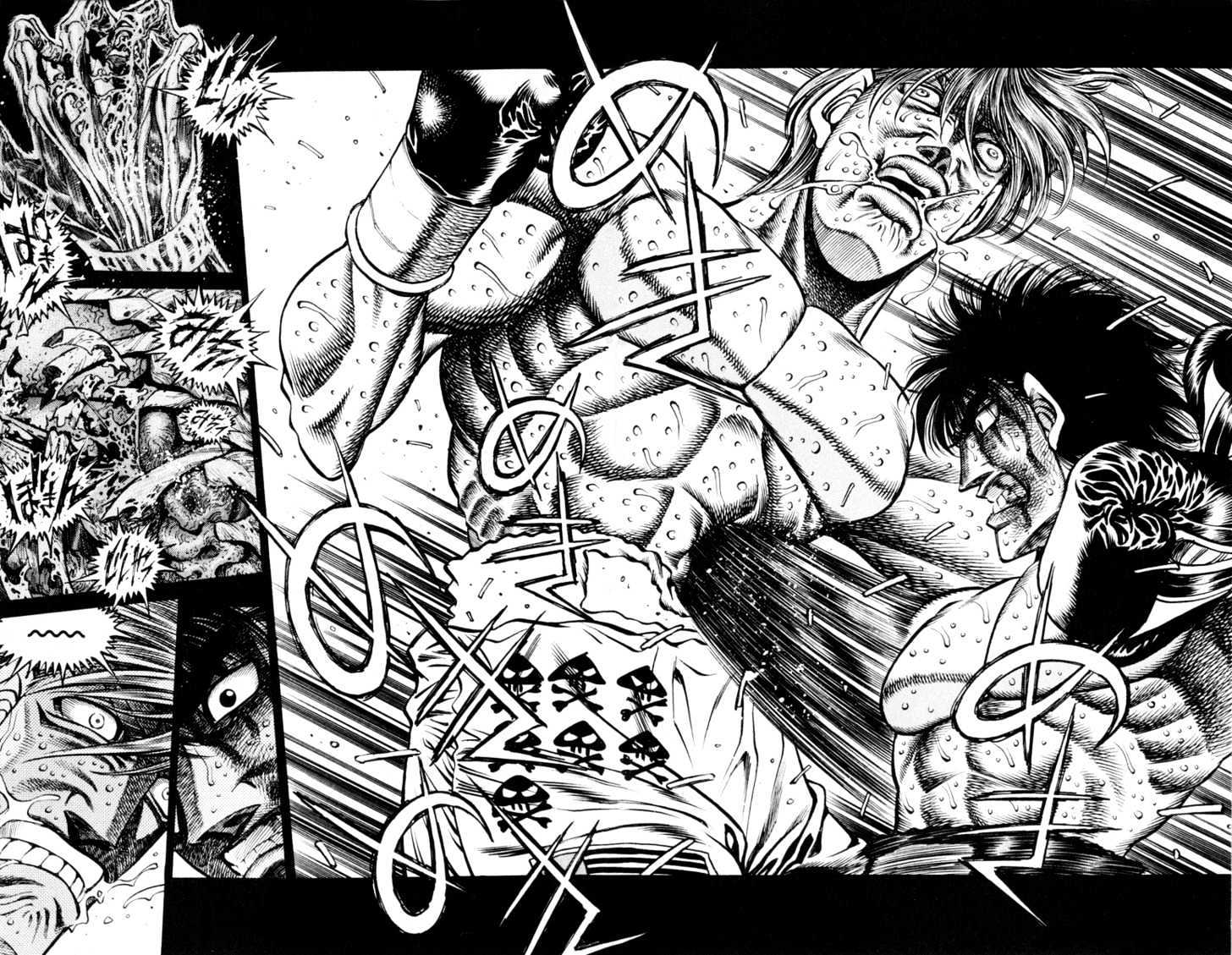 Hajime no Ippo Chapter 413 page 8 - Chapter 413 : Blood of a Samurai