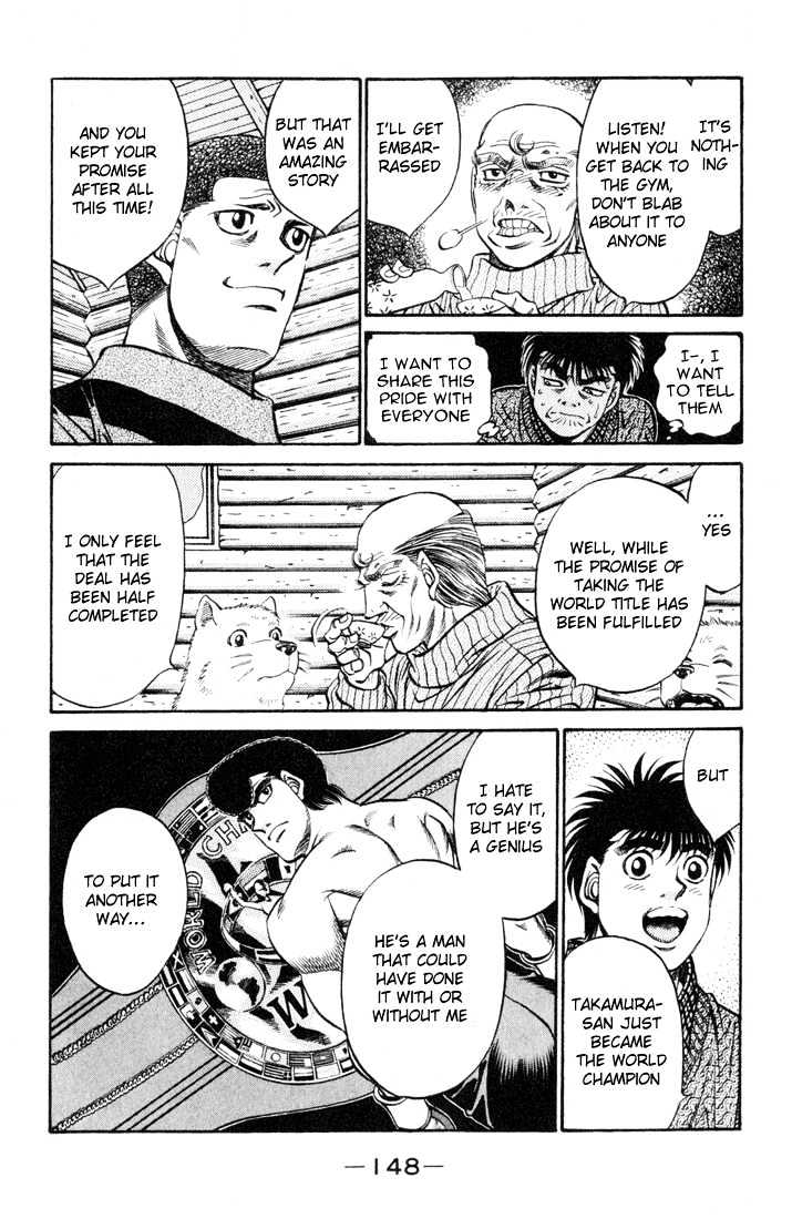 Hajime no Ippo Chapter 414 page 14 - Chapter 414 : The promised fist