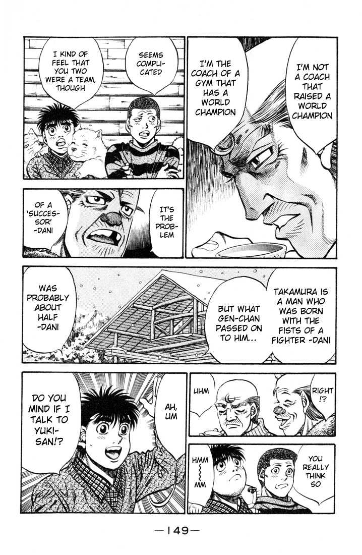 Hajime no Ippo Chapter 414 page 15 - Chapter 414 : The promised fist