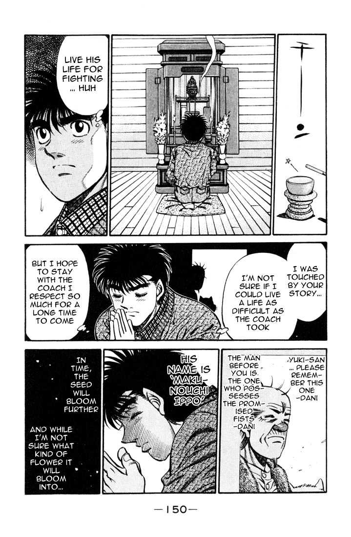 Hajime no Ippo Chapter 414 page 16 - Chapter 414 : The promised fist