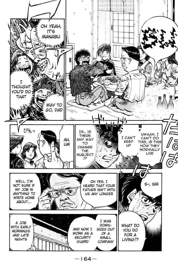 Hajime no Ippo Chapter 415 page 10 - Chapter 415 : The Itagaki Household