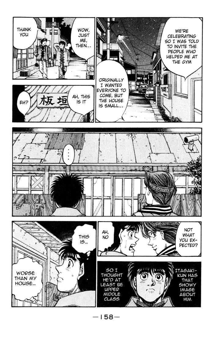 Hajime no Ippo Chapter 415 page 4 - Chapter 415 : The Itagaki Household