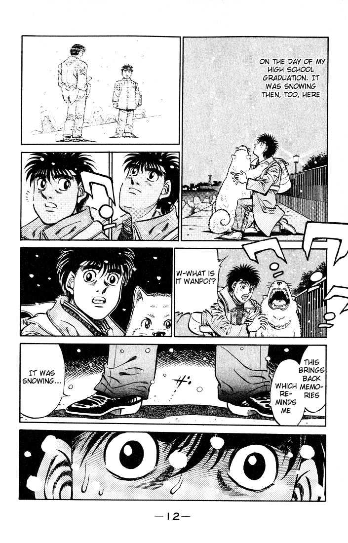 Hajime no Ippo Chapter 416 page 13 - Chapter 416 : Unclear goal