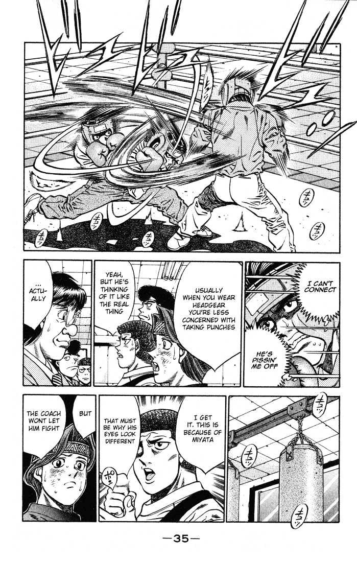 Hajime no Ippo Chapter 417 page 13 - Chapter 417 : The strongest and worst weapon