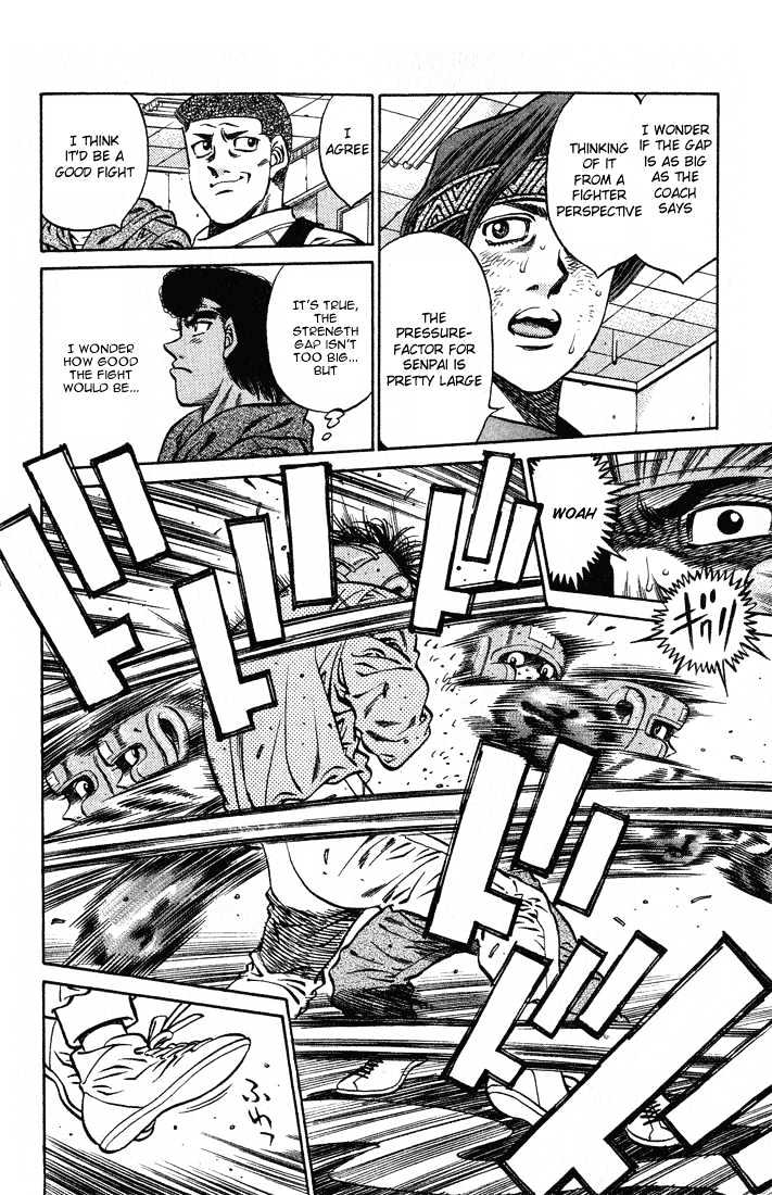 Hajime no Ippo Chapter 417 page 14 - Chapter 417 : The strongest and worst weapon