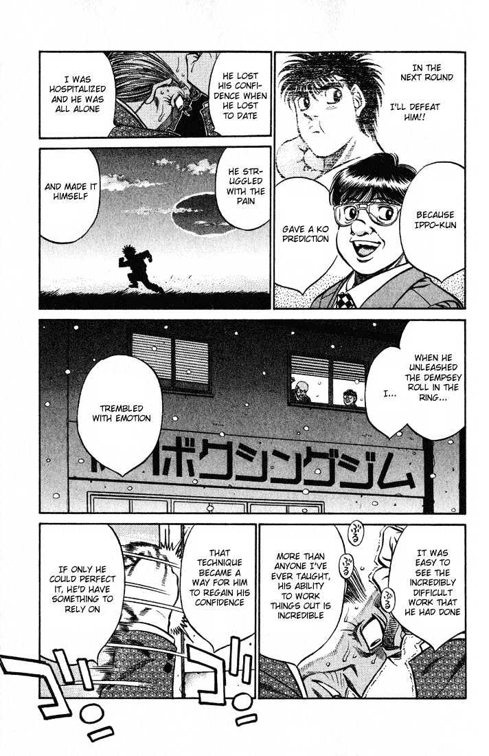Hajime no Ippo Chapter 417 page 9 - Chapter 417 : The strongest and worst weapon