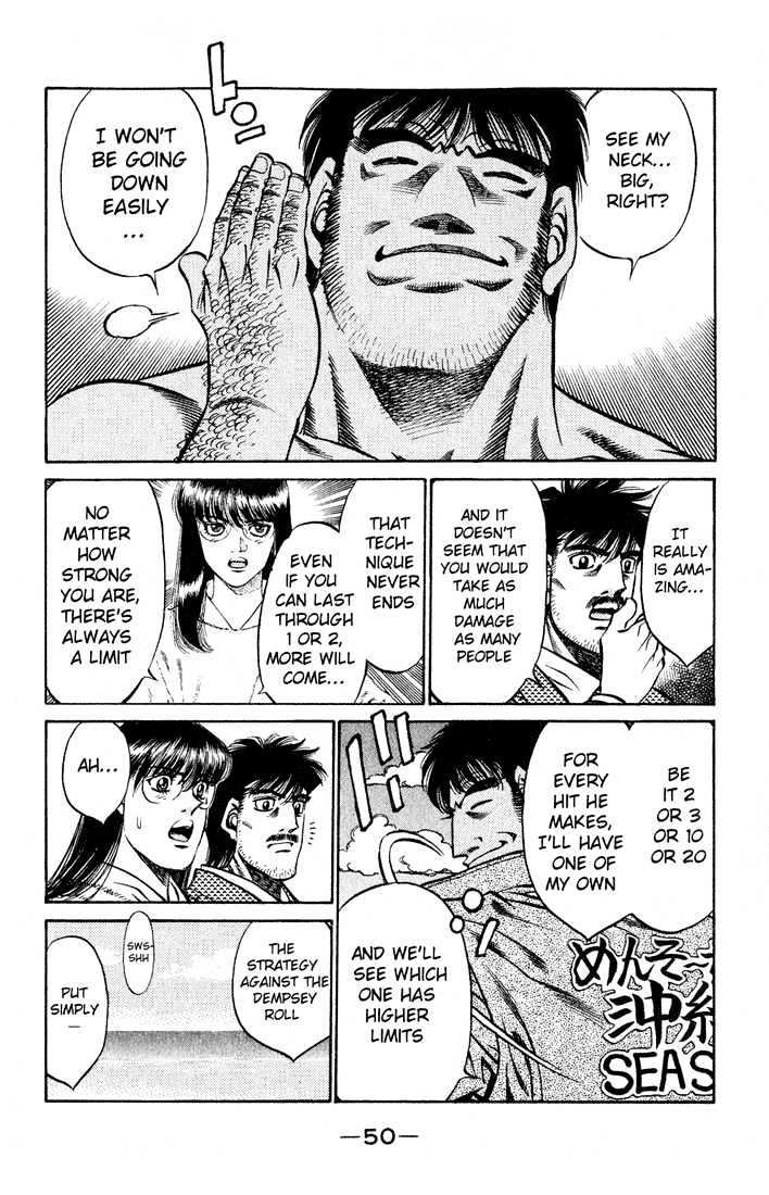 Hajime no Ippo Chapter 418 page 12 - Chapter 418 : Dempsey Destruction