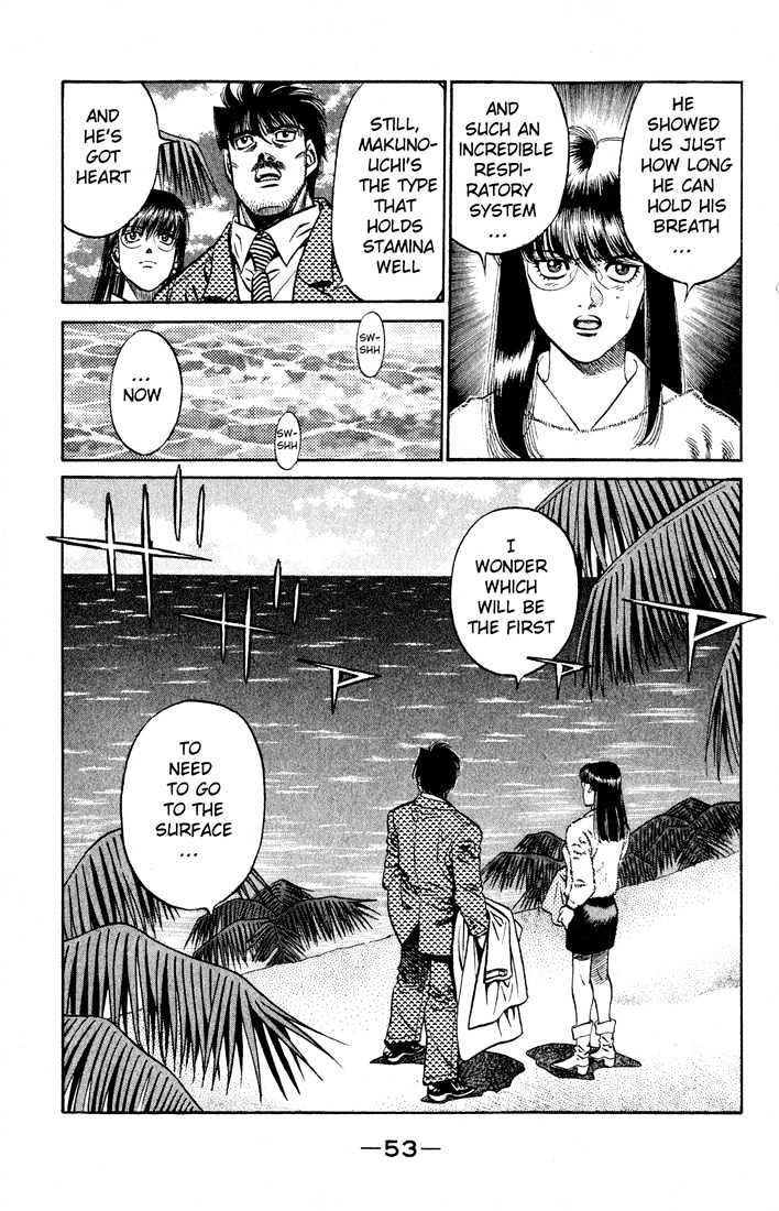 Hajime no Ippo Chapter 418 page 14 - Chapter 418 : Dempsey Destruction