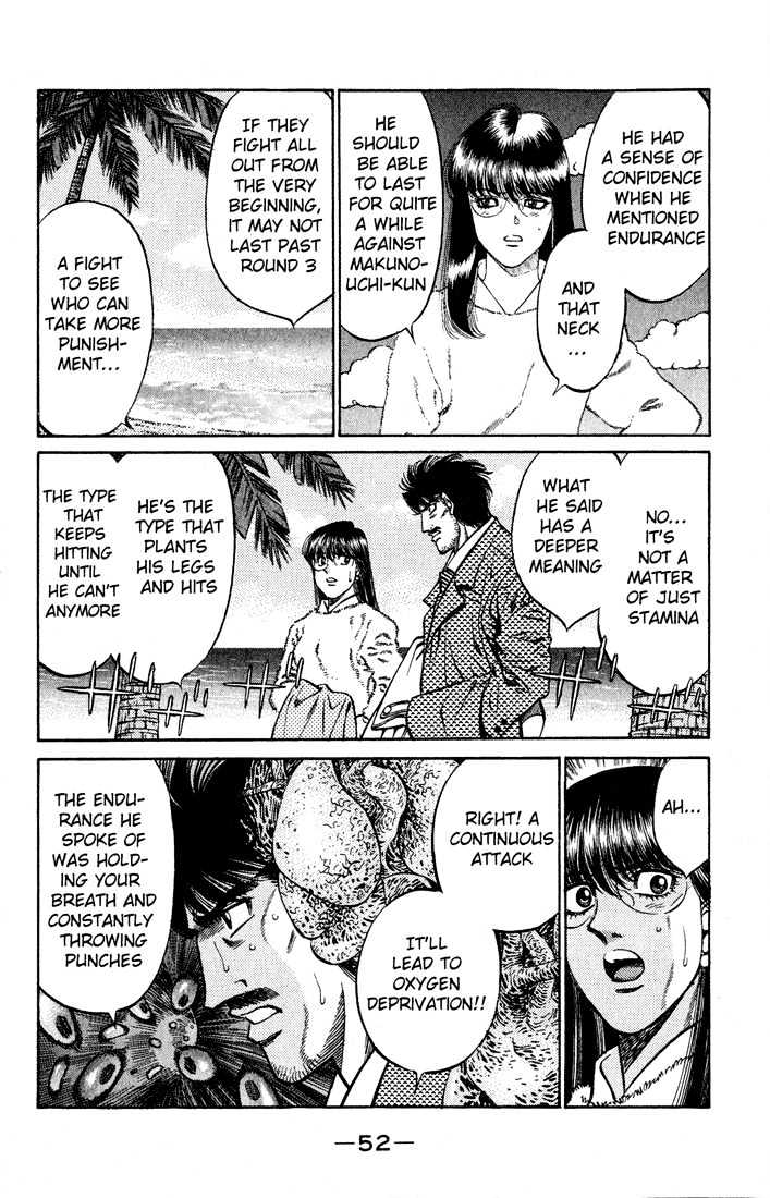 Hajime no Ippo Chapter 418 page 15 - Chapter 418 : Dempsey Destruction