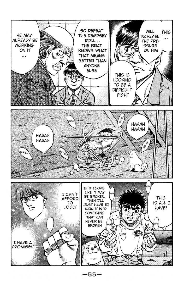 Hajime no Ippo Chapter 418 page 17 - Chapter 418 : Dempsey Destruction