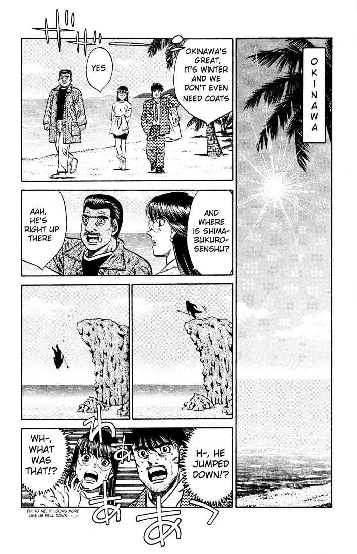 Hajime no Ippo Chapter 418 page 6 - Chapter 418 : Dempsey Destruction