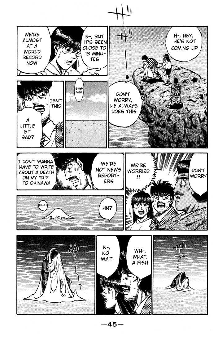 Hajime no Ippo Chapter 418 page 7 - Chapter 418 : Dempsey Destruction