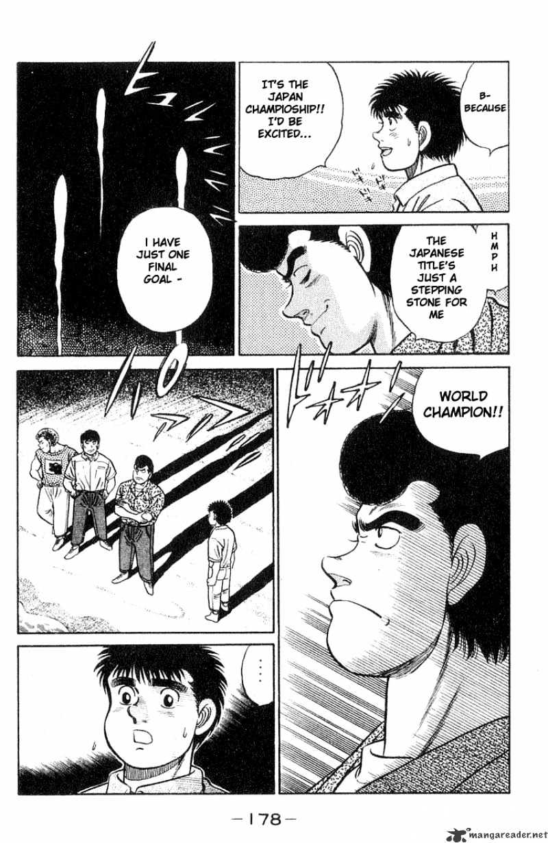 Hajime no Ippo Chapter 42 page 14 - Chapter 42 : Prayers to the Stars