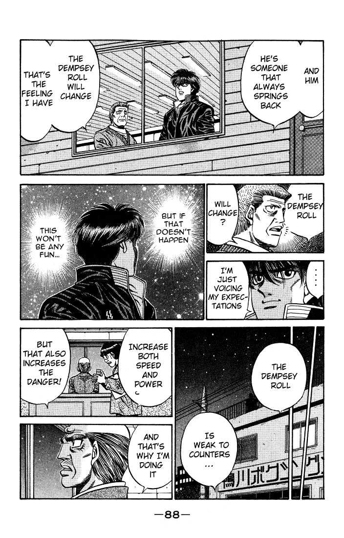 Hajime no Ippo Chapter 420 page 10 - Chapter 420 : Challenge the Era