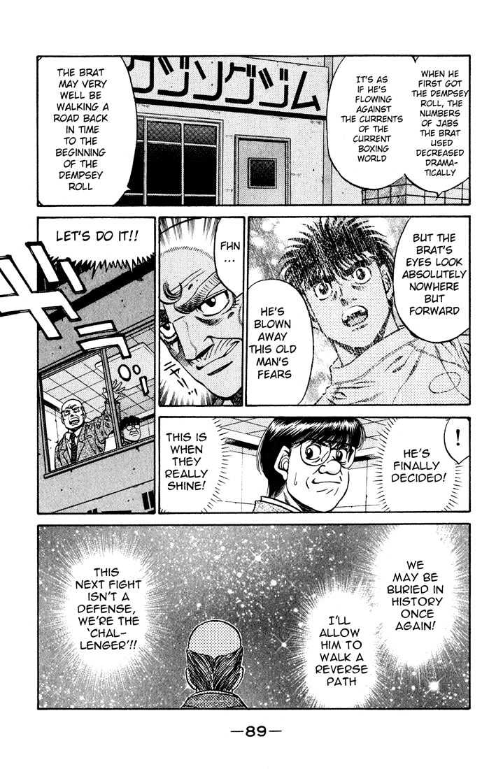 Hajime no Ippo Chapter 420 page 11 - Chapter 420 : Challenge the Era