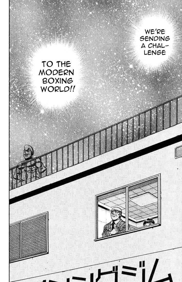 Hajime no Ippo Chapter 420 page 12 - Chapter 420 : Challenge the Era
