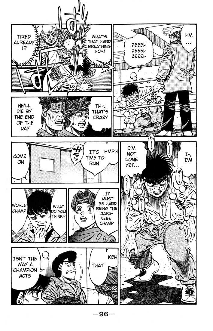 Hajime no Ippo Chapter 420 page 18 - Chapter 420 : Challenge the Era