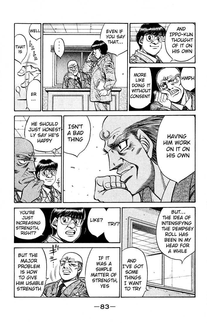 Hajime no Ippo Chapter 420 page 5 - Chapter 420 : Challenge the Era