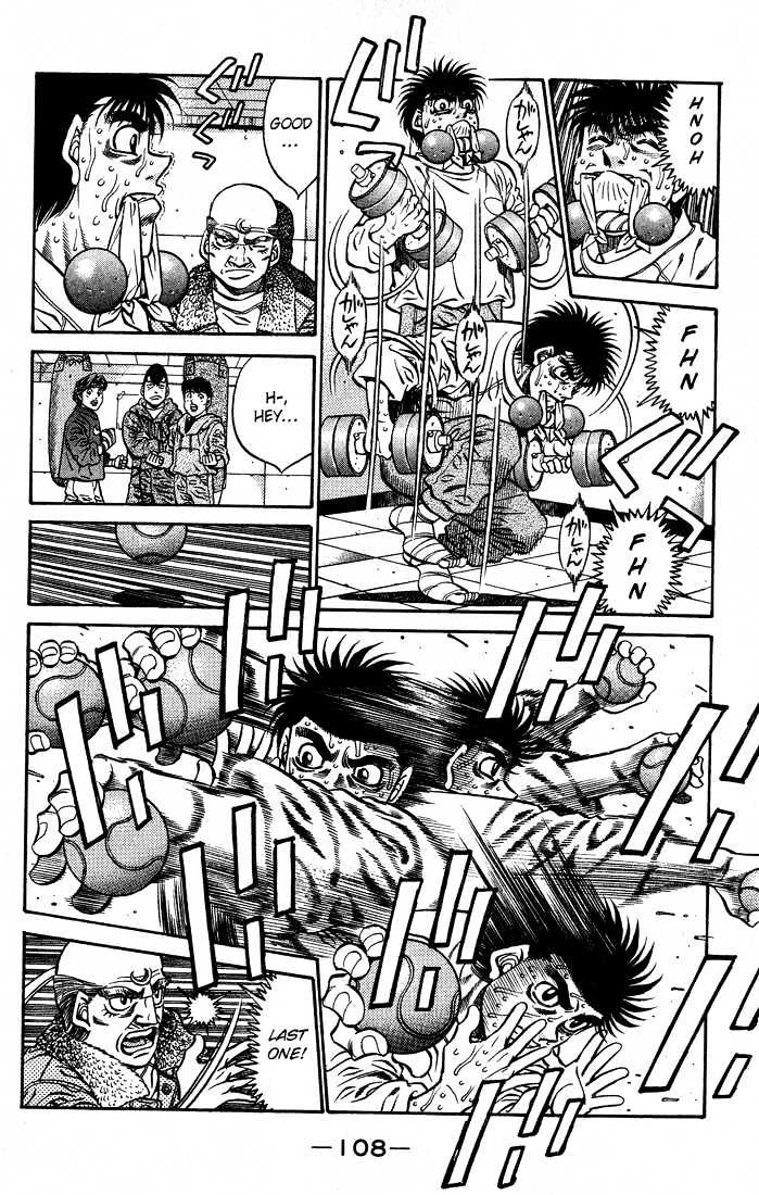 Hajime no Ippo Chapter 421 page 10 - Chapter 421 : Pure-Blooded Infighter