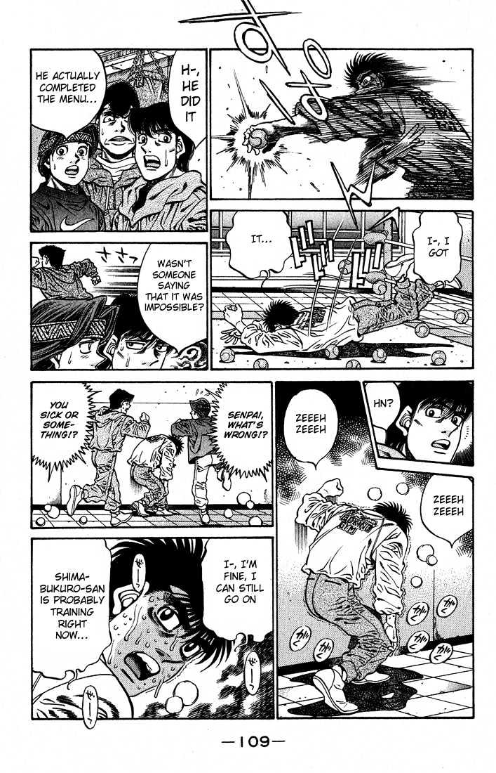 Hajime no Ippo Chapter 421 page 11 - Chapter 421 : Pure-Blooded Infighter