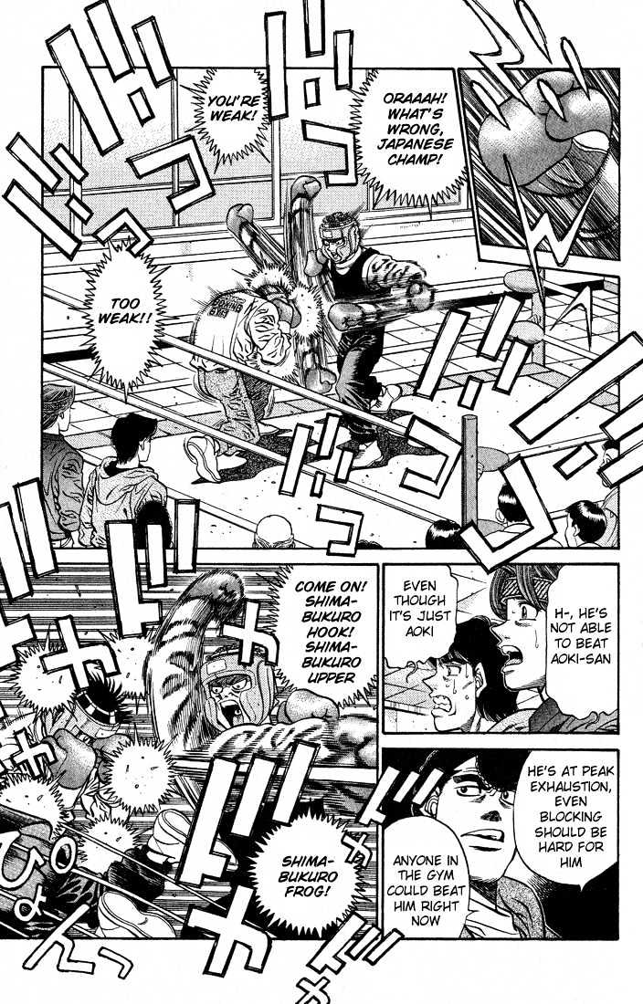 Hajime no Ippo Chapter 421 page 13 - Chapter 421 : Pure-Blooded Infighter