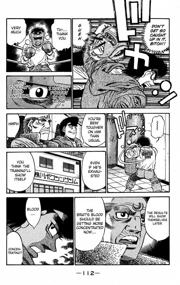 Hajime no Ippo Chapter 421 page 14 - Chapter 421 : Pure-Blooded Infighter