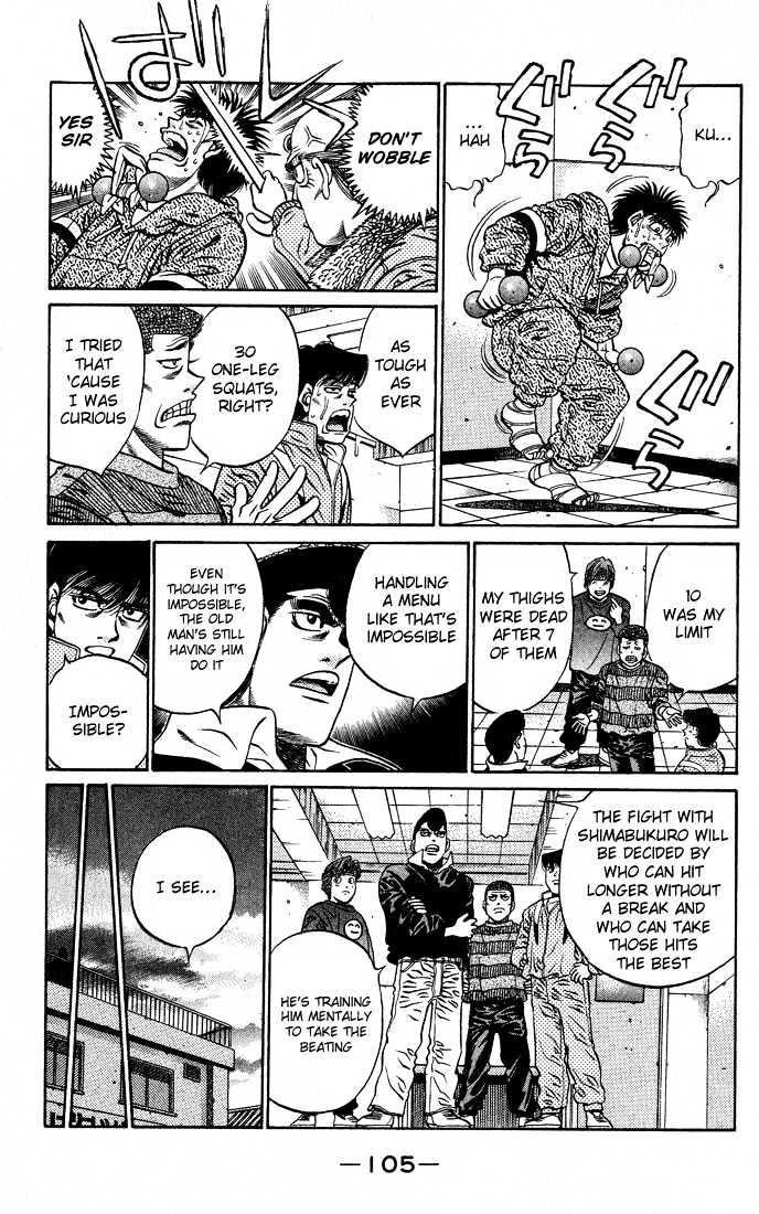 Hajime no Ippo Chapter 421 page 7 - Chapter 421 : Pure-Blooded Infighter