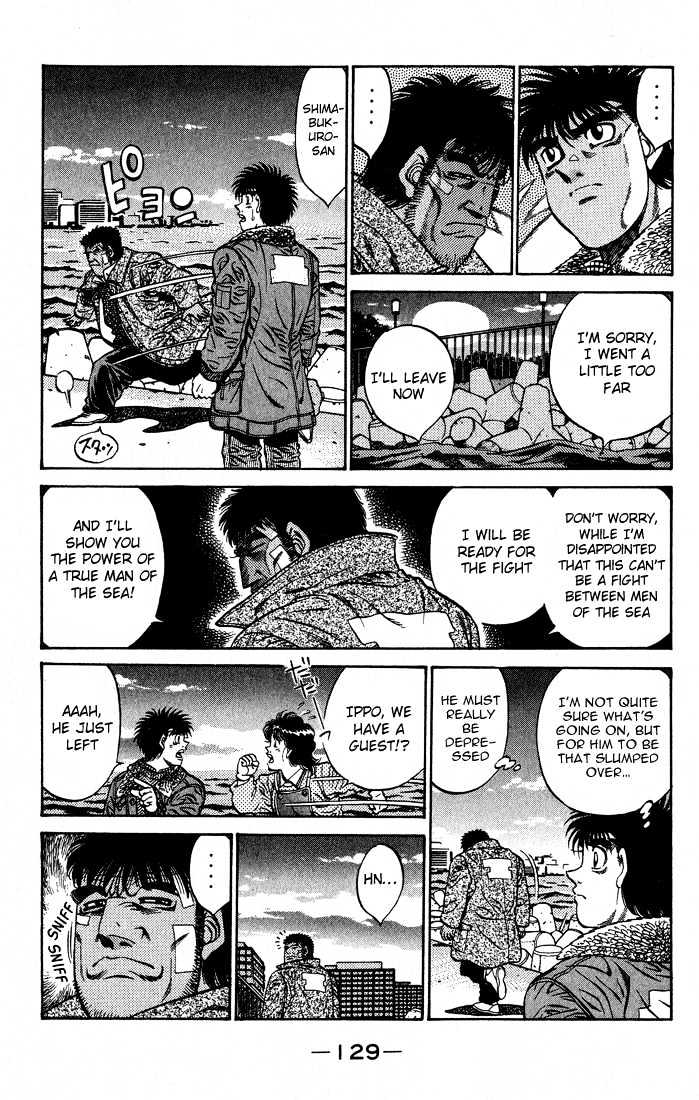 Hajime no Ippo Chapter 422 page 11 - Chapter 422 : Seaman Interview