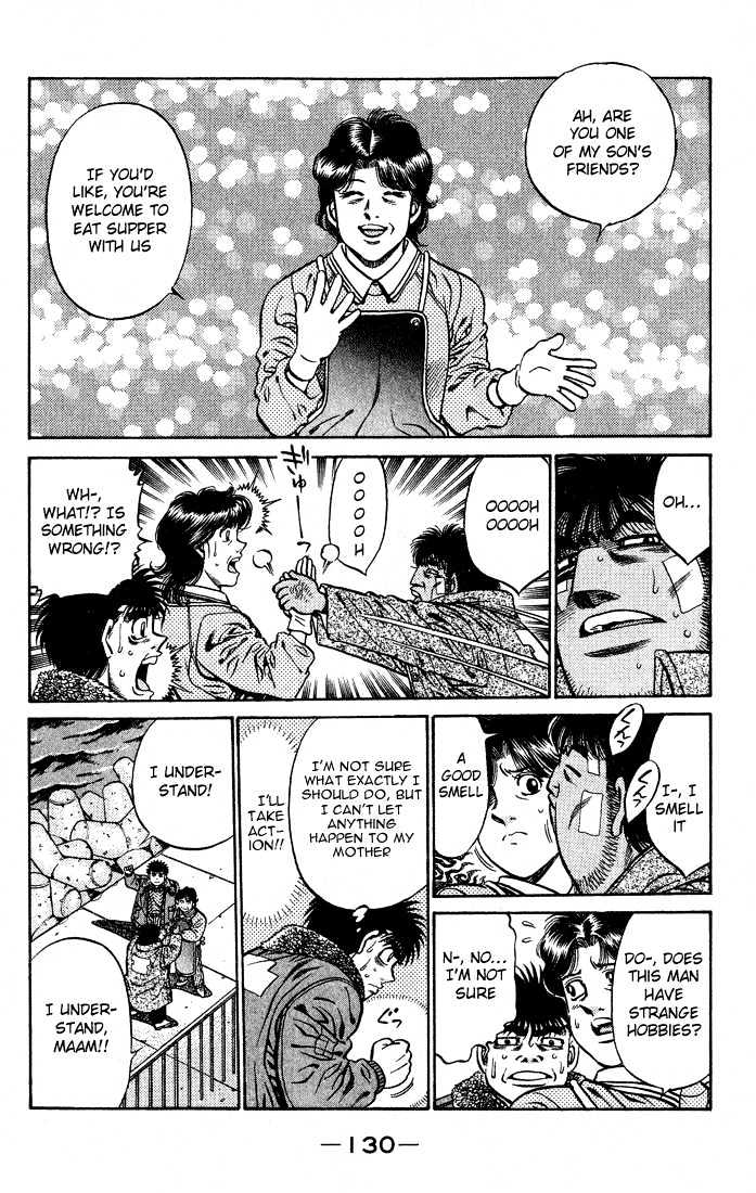 Hajime no Ippo Chapter 422 page 12 - Chapter 422 : Seaman Interview