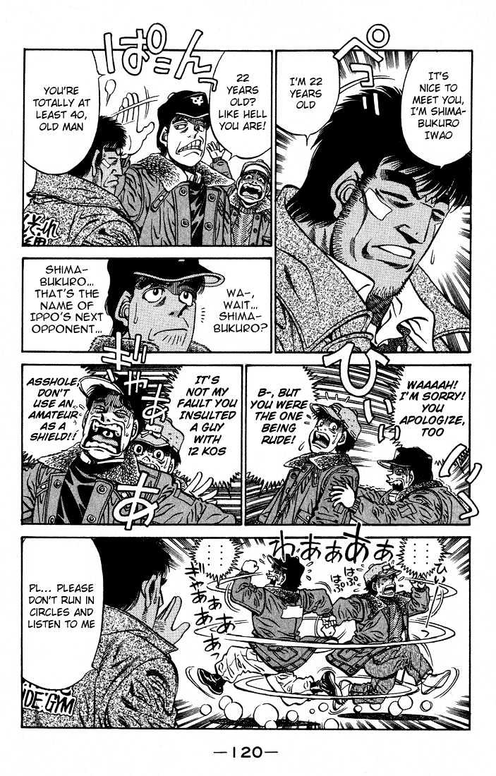 Hajime no Ippo Chapter 422 page 2 - Chapter 422 : Seaman Interview