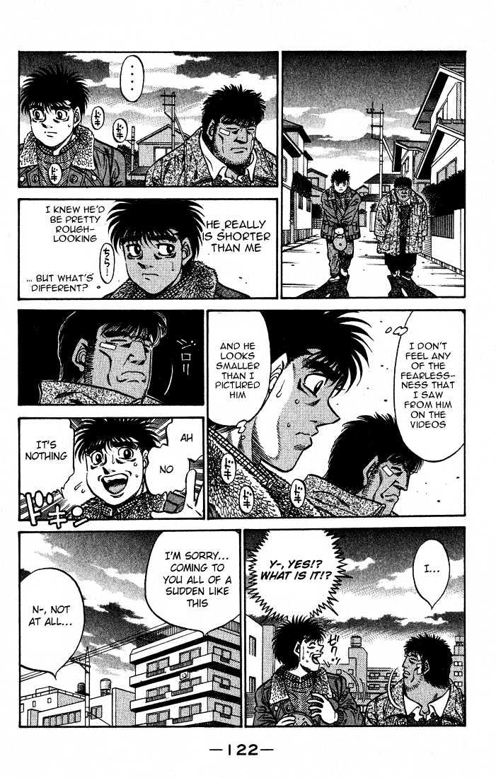 Hajime no Ippo Chapter 422 page 4 - Chapter 422 : Seaman Interview