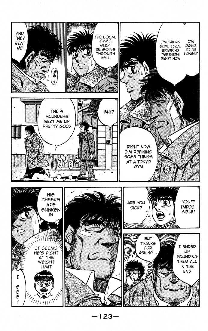 Hajime no Ippo Chapter 422 page 5 - Chapter 422 : Seaman Interview