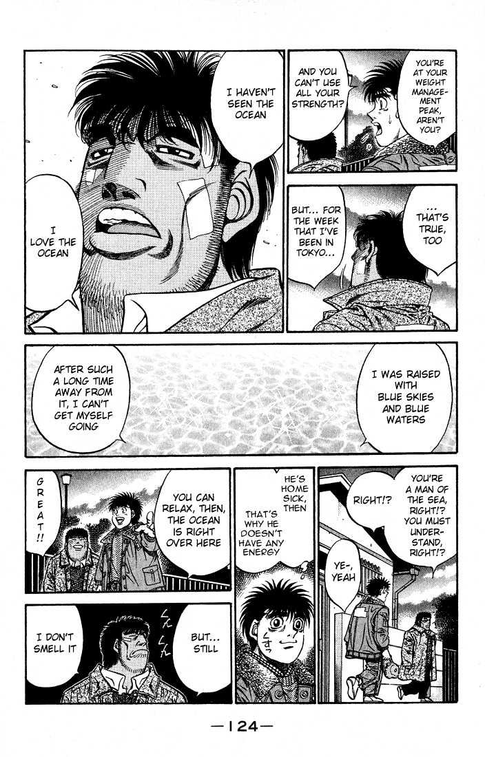 Hajime no Ippo Chapter 422 page 6 - Chapter 422 : Seaman Interview