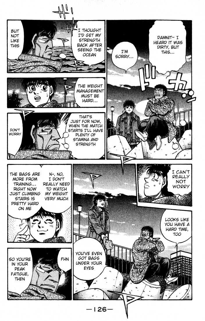 Hajime no Ippo Chapter 422 page 8 - Chapter 422 : Seaman Interview