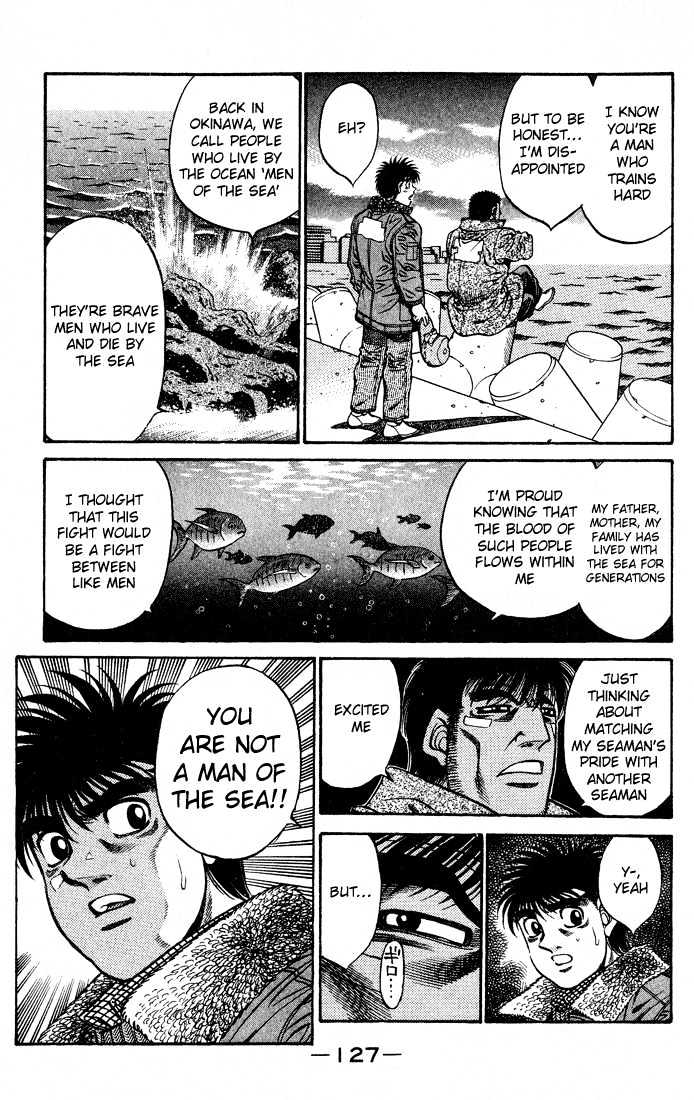 Hajime no Ippo Chapter 422 page 9 - Chapter 422 : Seaman Interview