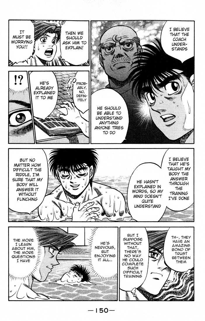 Hajime no Ippo Chapter 423 page 12 - Chapter 423 : Super Muscle Recovery